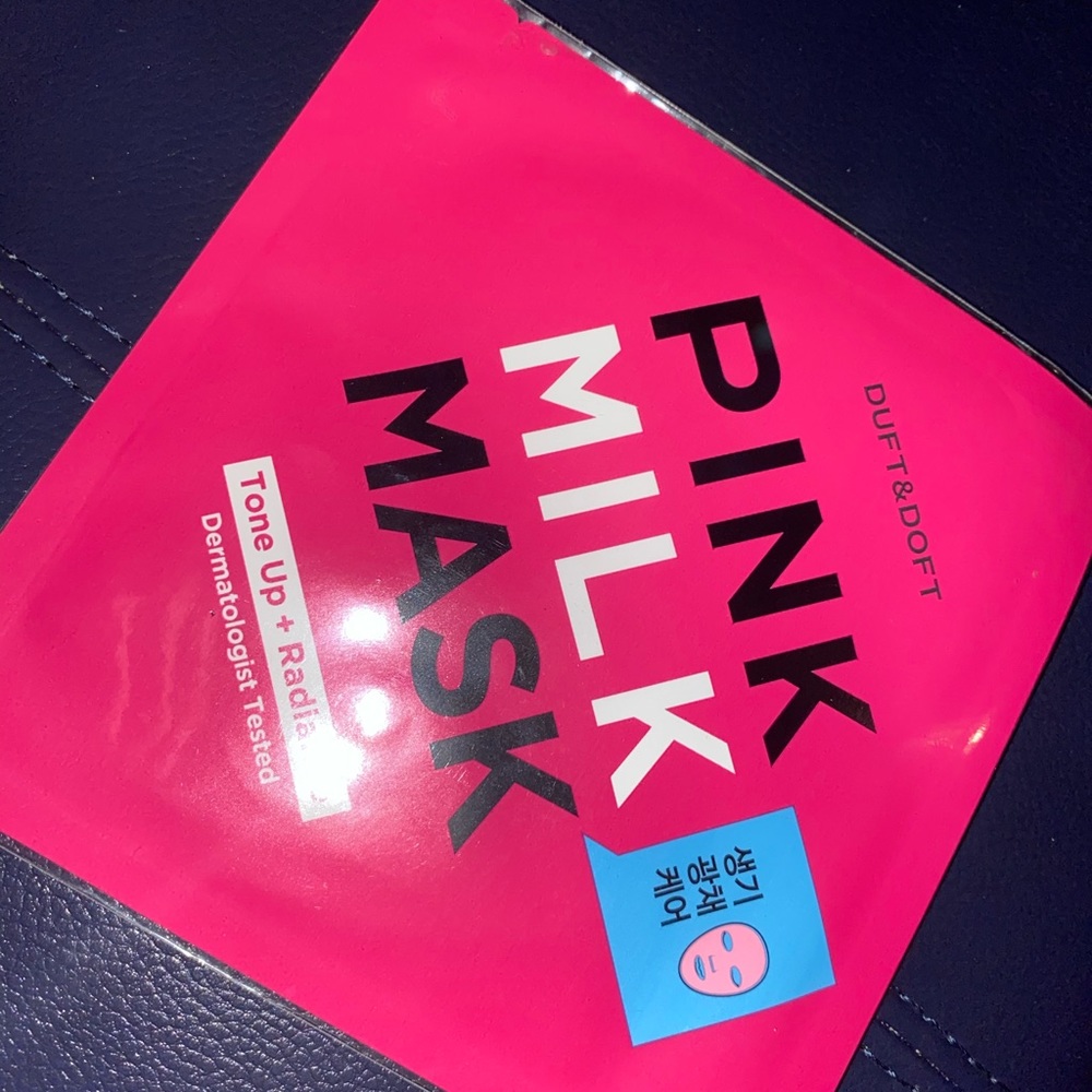 Pink Face Mask